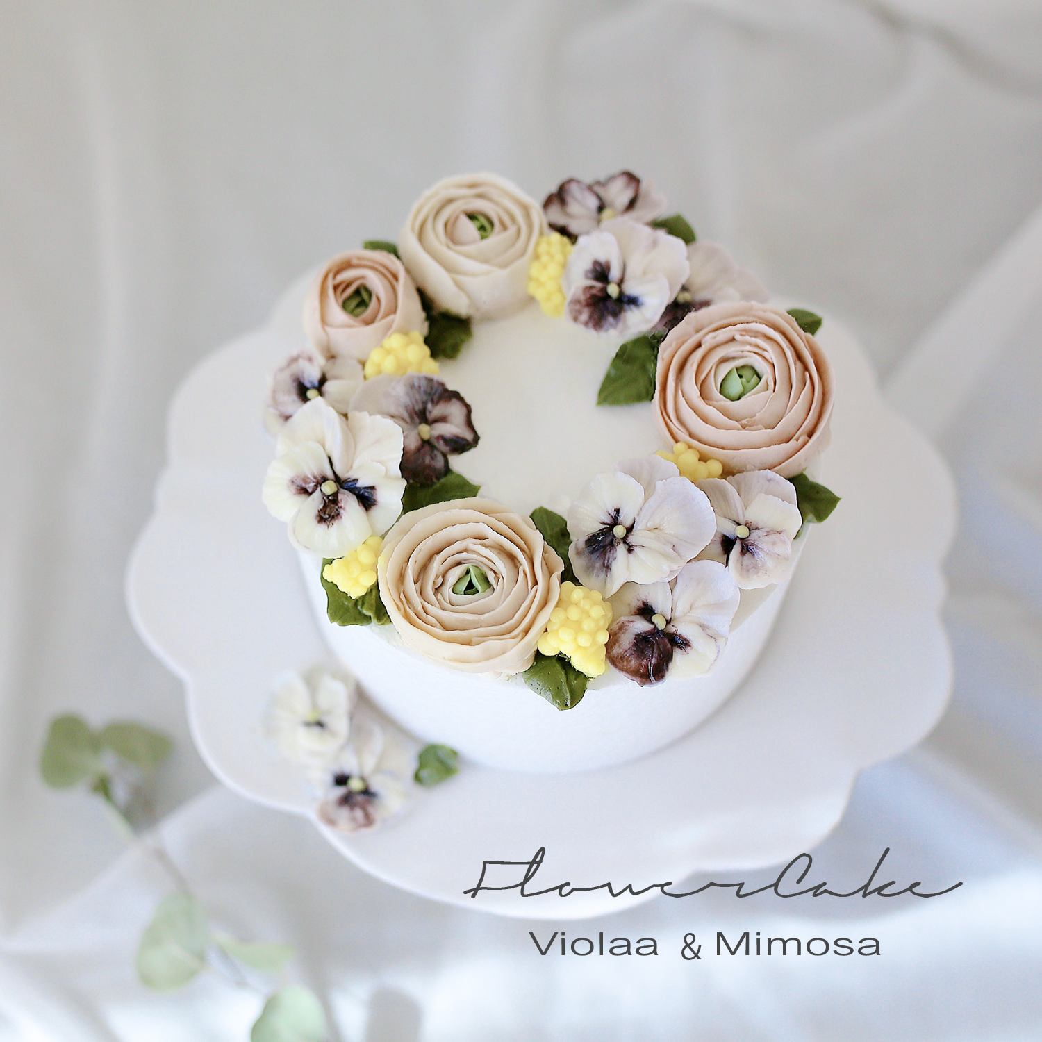 Flowercake　viola